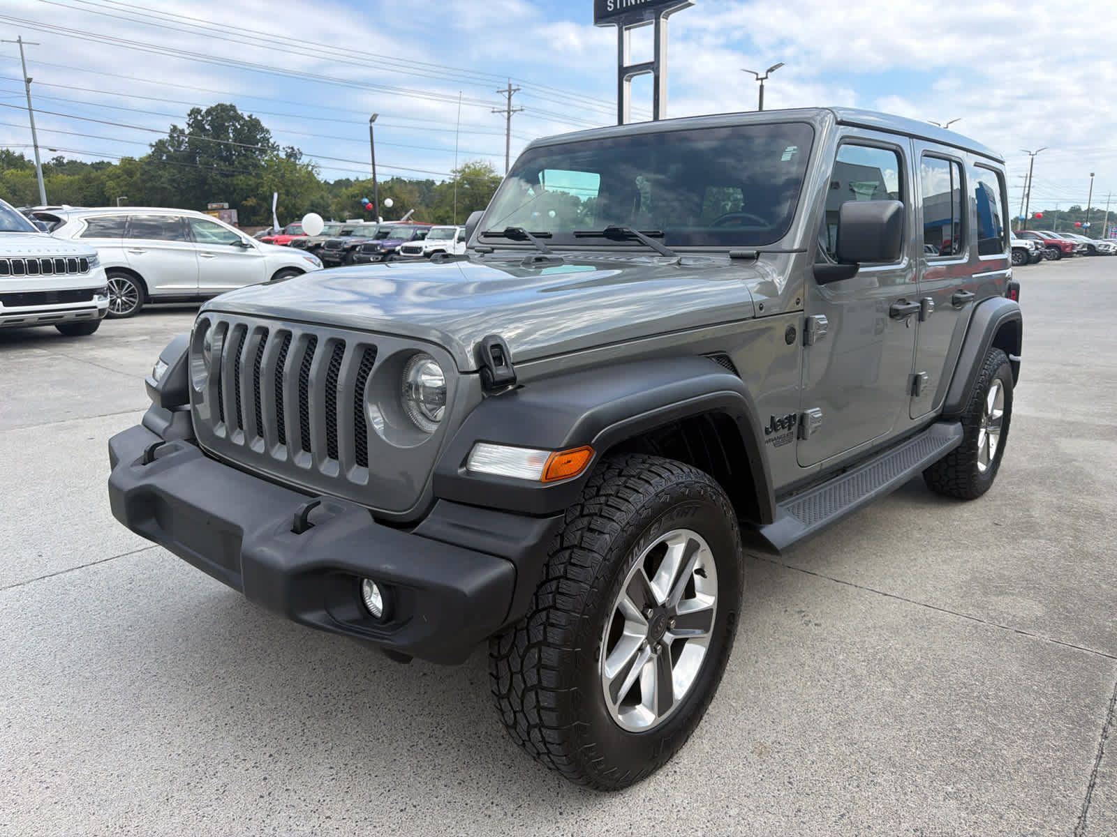 Used 2021 Jeep Wrangler Unlimited Sport w/ Sun And Sound Package AWD/4WD image 1