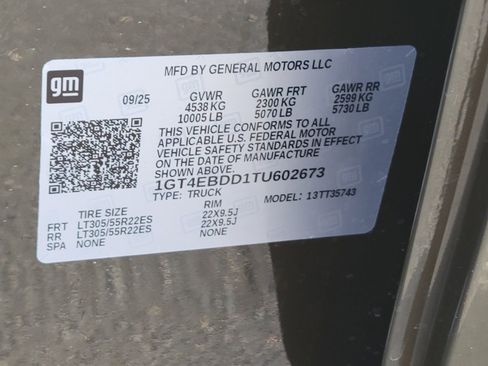 New 2026 GMC Hummer EV 4x4 Crew Cab w/ LPO, Dark Essentials Package image 15