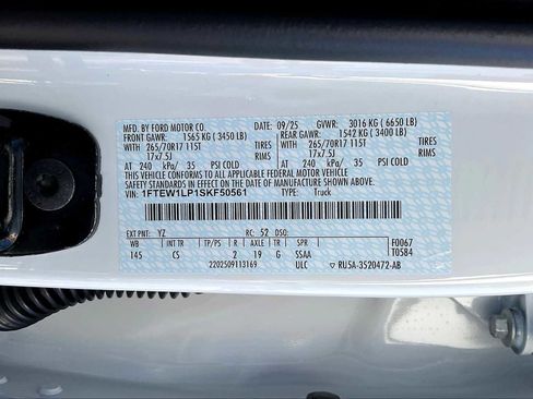 New 2025 Ford F150 XL image 20