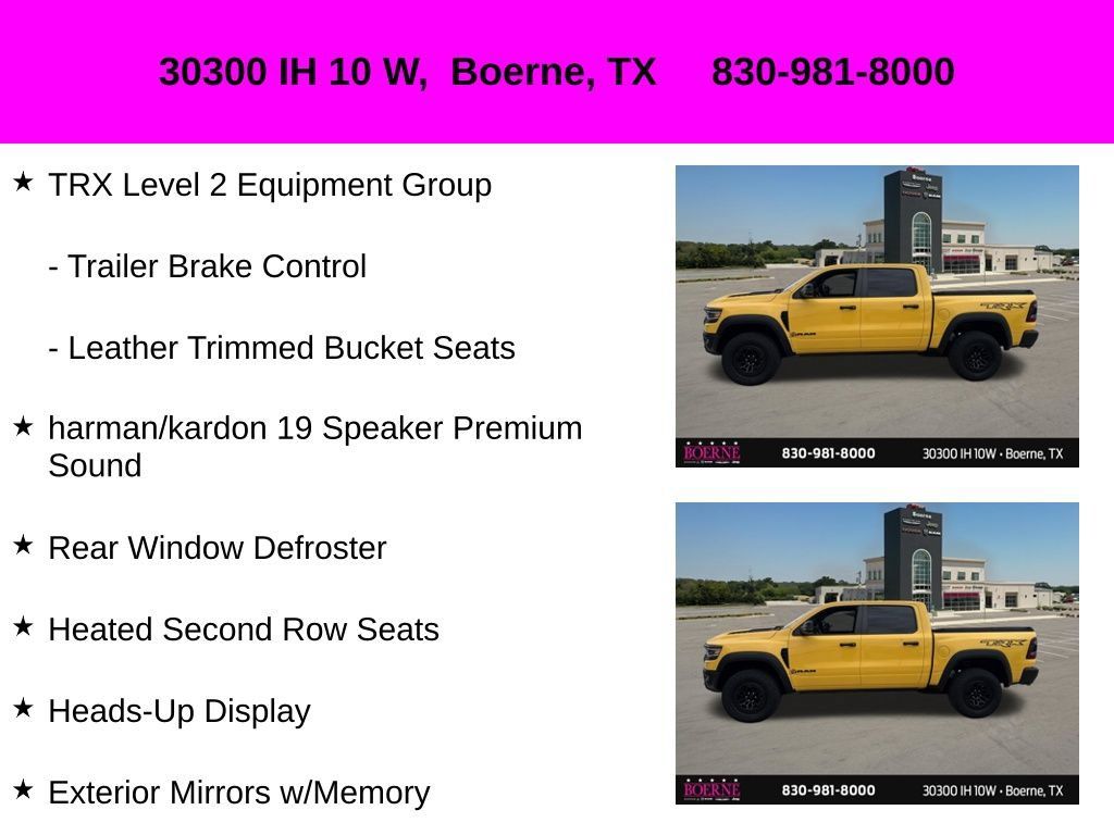 Used 2023 RAM 1500 TRX w/ TRX Level 2 Equipment Group AWD/4WD image 23