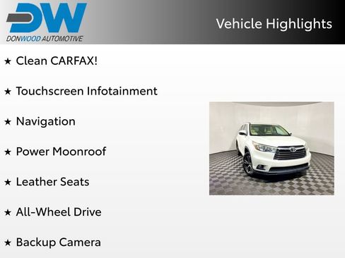 Used 2016 Toyota Highlander XLE w/ Protection Package #3 AWD/4WD image 3
