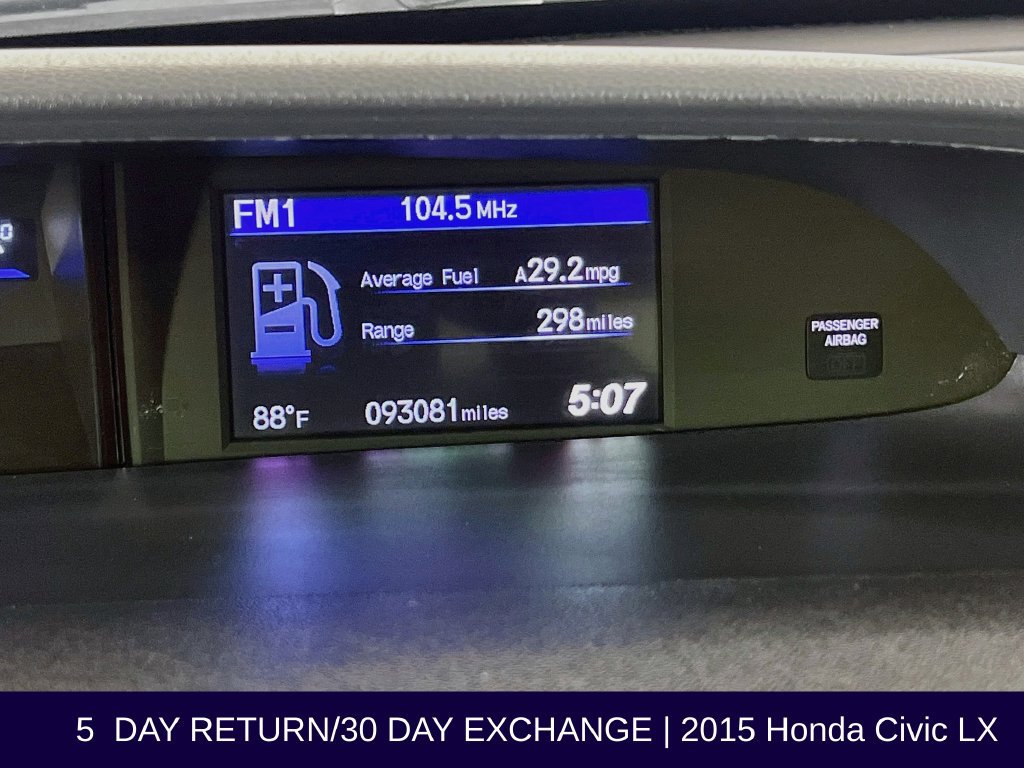 Used 2015 Honda Civic LX image 15