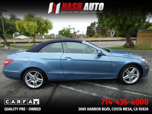 Used 2012 Mercedes-Benz E 350 Cabriolet w/ Premium 1 Launch Pkg image 59