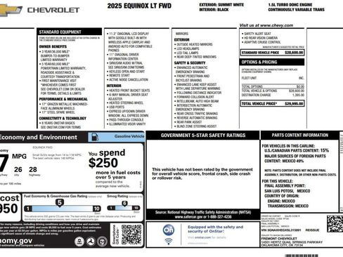 Used 2025 Chevrolet Equinox LT FWD image 11