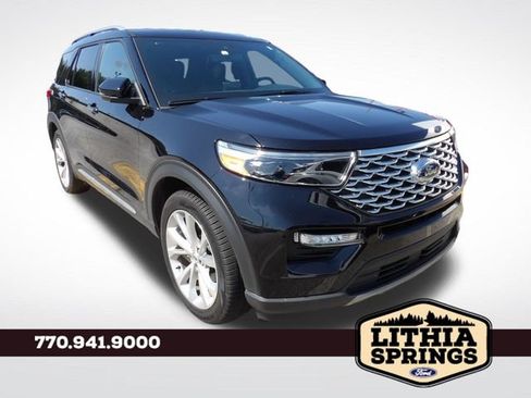 Used 2023 Ford Explorer Platinum w/ Technology Package RWD image 1