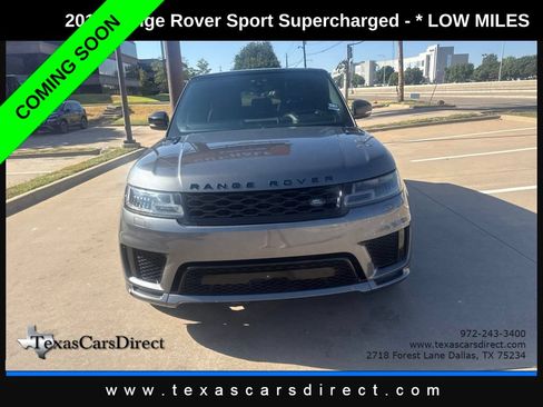 Used 2018 Land Rover Range Rover Sport Supercharged AWD/4WD image 2