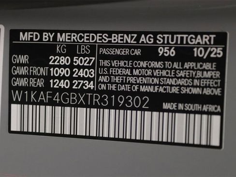 New 2026 Mercedes-Benz C 300 Sedan image 16