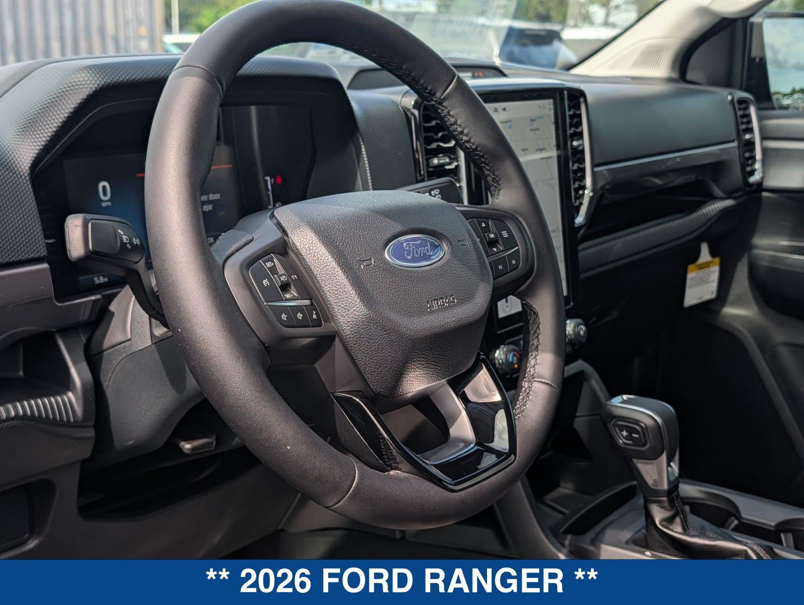 New 2026 Ford Ranger XLT w/ Black Appearance Package RWD image 23