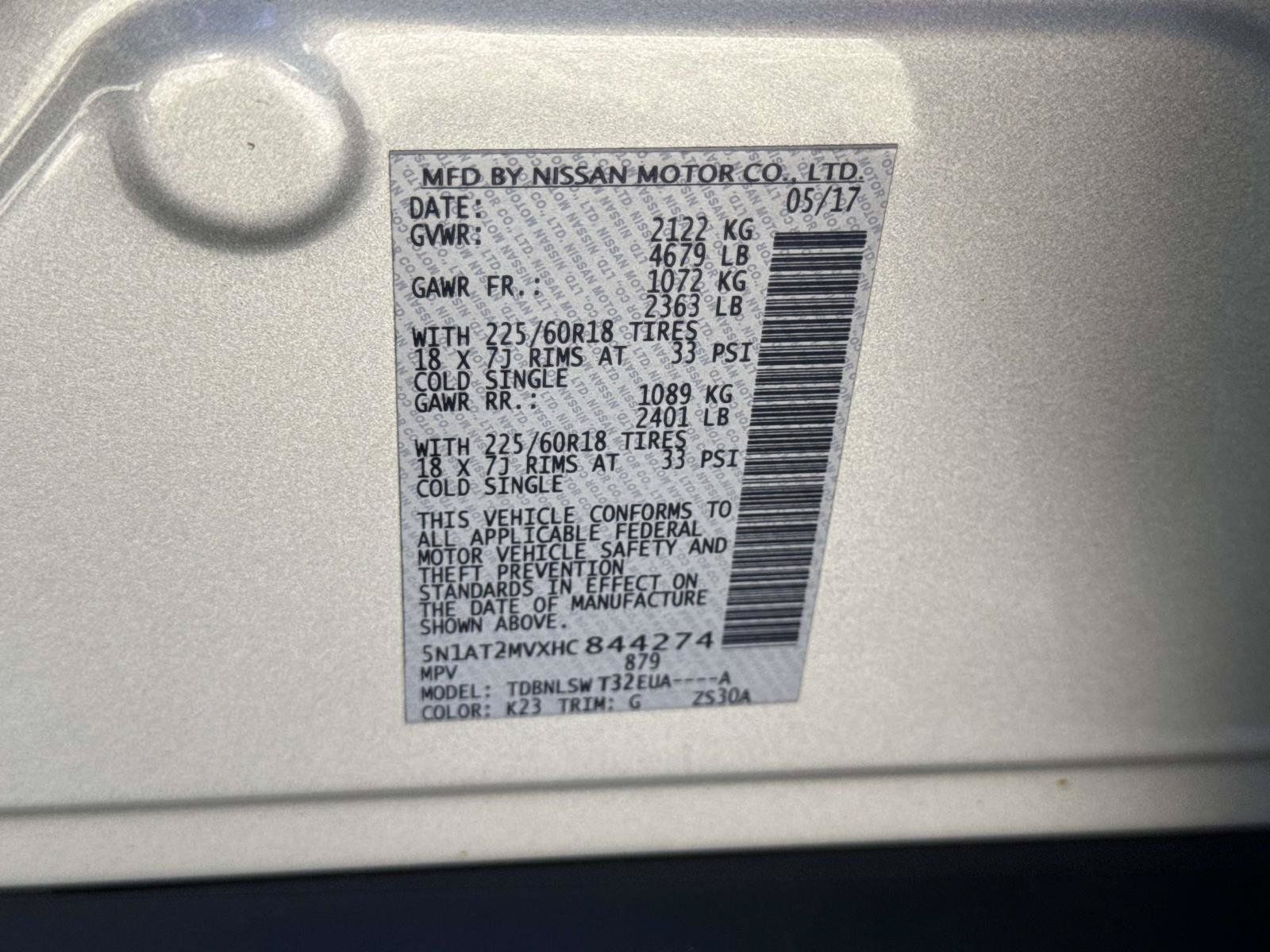 Used 2017 Nissan Rogue SL w/ SL Premium Package AWD/4WD image 31