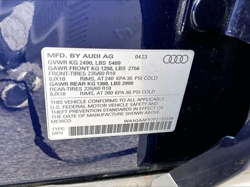 Used 2023 Audi Q5 2.0T Premium w/ Convenience Package AWD/4WD image 19