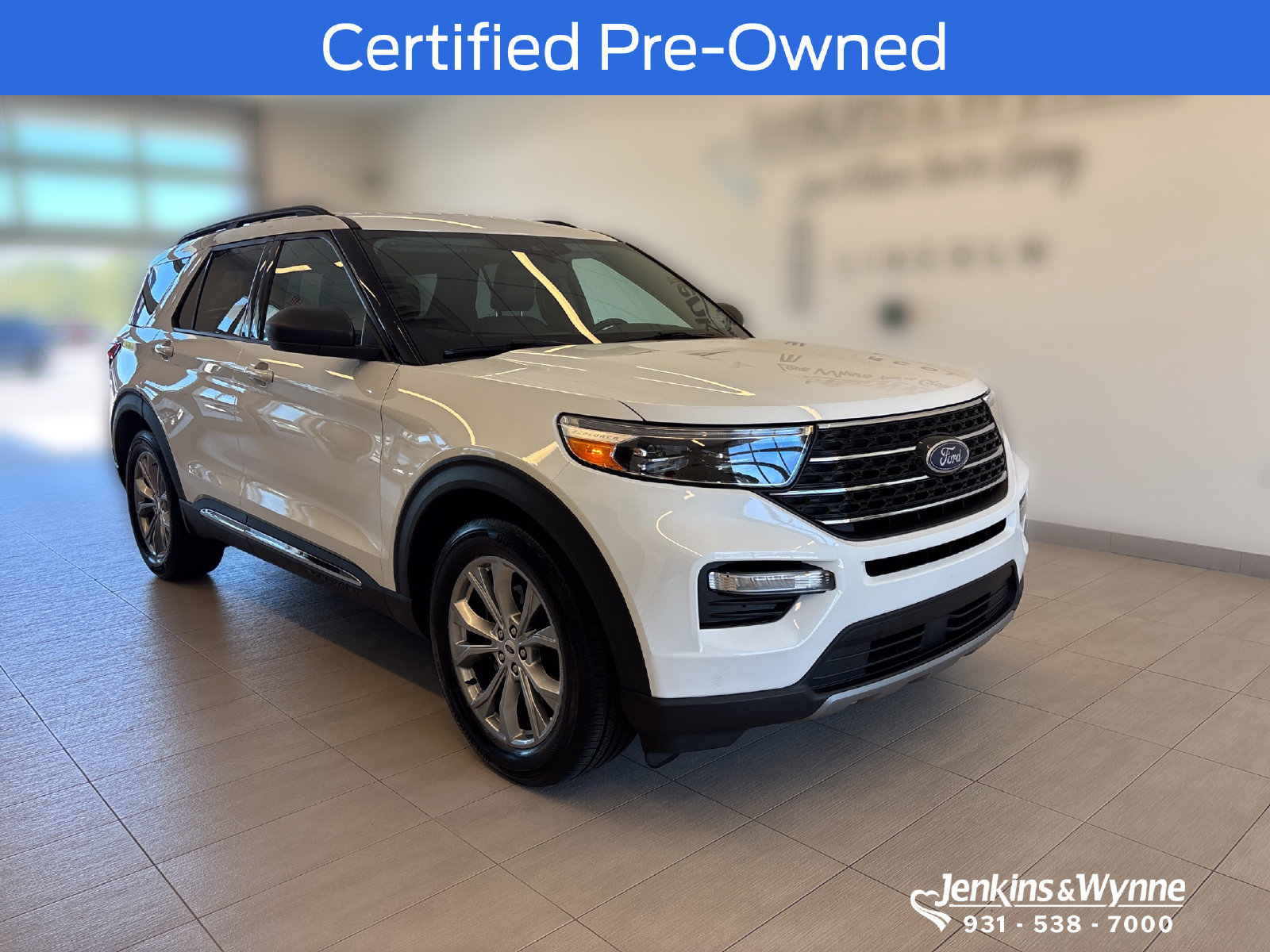 Certified 2023 Ford Explorer XLT w/ Equipment Group 202A RWD image 1
