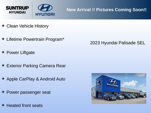 Used 2023 Hyundai Palisade SEL AWD/4WD image 2