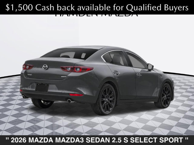 New 2026 MAZDA MAZDA3 s Sport FWD image 2