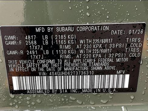 New 2026 Subaru Crosstrek 2.0i Premium image 16