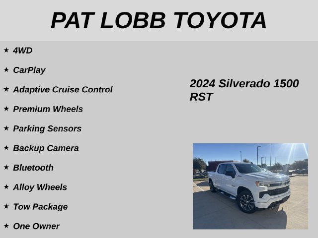 Used 2024 Chevrolet Silverado 1500 RST w/ Texas Edition Plus AWD/4WD image 13