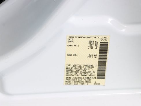 Used 2023 Nissan Altima 2.5 SV image 30