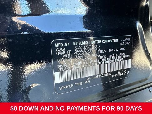 Used 2025 Mitsubishi Outlander SE AWD/4WD image 8