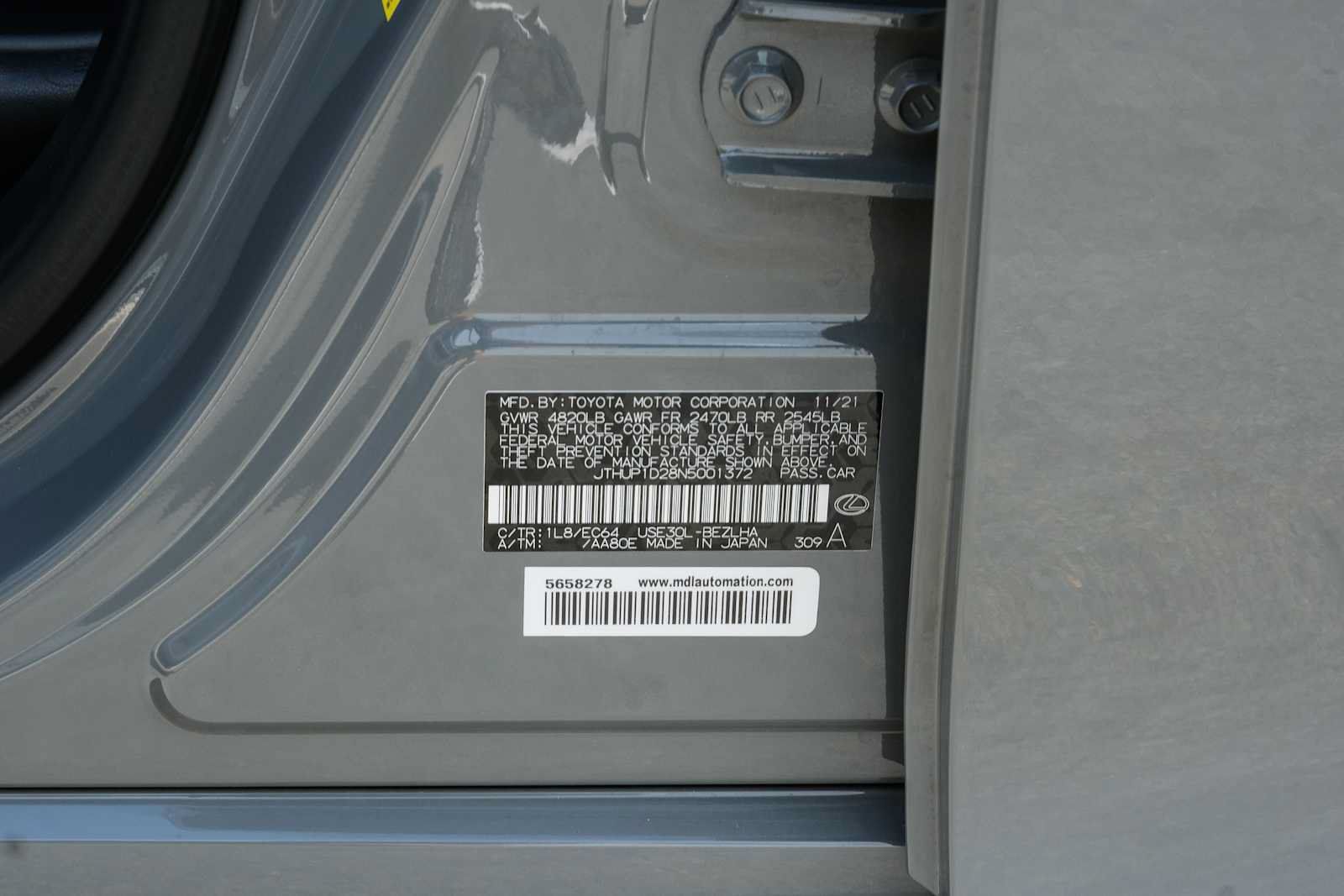 Used 2022 Lexus IS 500 RWD image 58