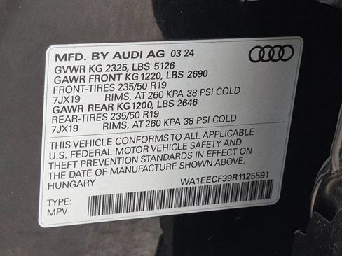 Certified 2024 Audi Q3 2.0T Premium Plus w/ Premium Plus Package AWD/4WD image 23