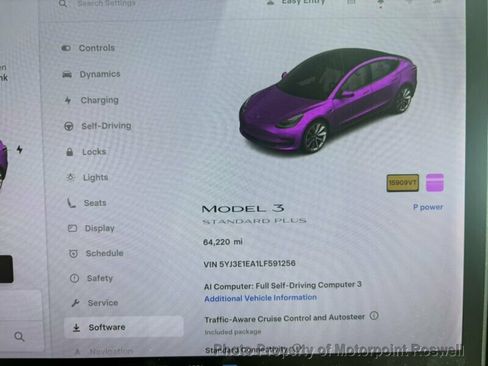 Used 2020 Tesla Model 3 Standard Range Plus RWD image 19
