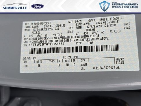 New 2026 Ford F250 Lariat w/ Black Appearance Package AWD/4WD image 34