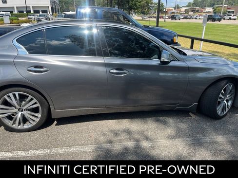 Certified 2021 INFINITI Q50 Sensory w/ Cargo Package AWD/4WD image 3