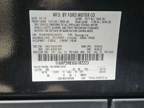 Used 2014 Ford Taurus SEL w/ Equipment Group 201A AWD/4WD image 25