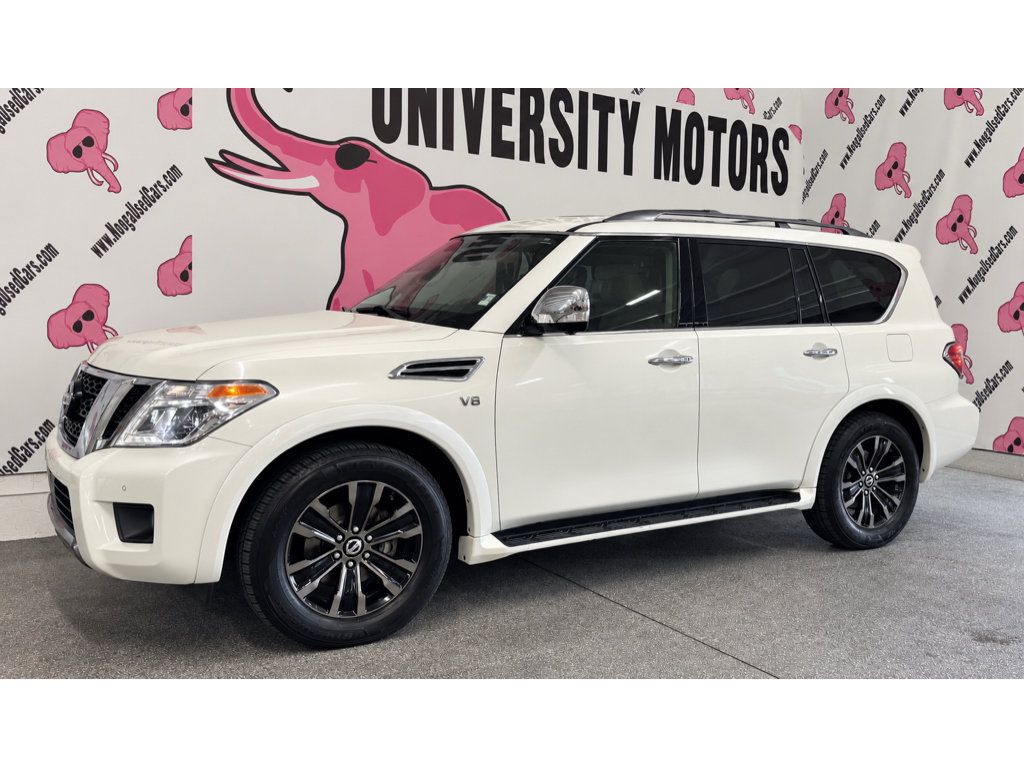 Used 2019 Nissan Armada Platinum w/ Captain's Chairs Package RWD image 6