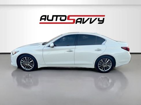 Used 2023 INFINITI Q50 Luxe w/ Cargo Package AWD/4WD image 4