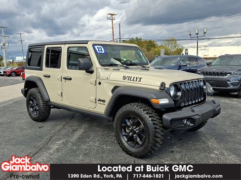 Used 2022 Jeep Wrangler Unlimited Sport image 1