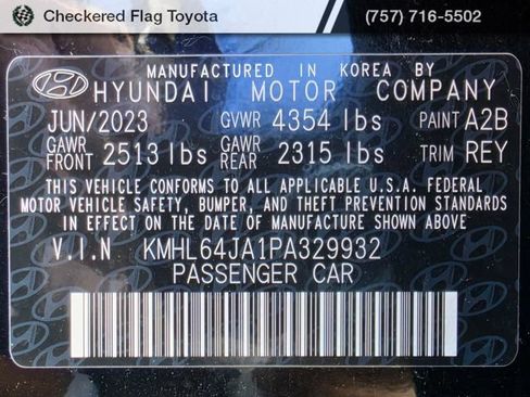 Used 2023 Hyundai Sonata SEL FWD image 22