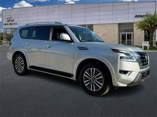 Used 2024 Nissan Armada SL w/ Captain's Chairs Package video 2