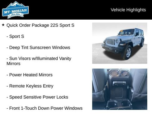 Used 2021 Jeep Wrangler Unlimited Sport image 4