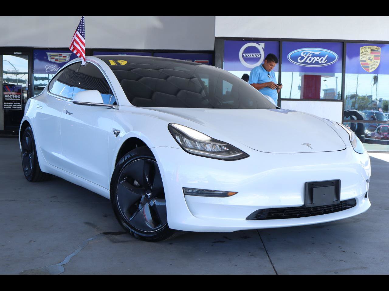 Used 2018 Tesla Model 3 Long Range AWD/4WD image 1