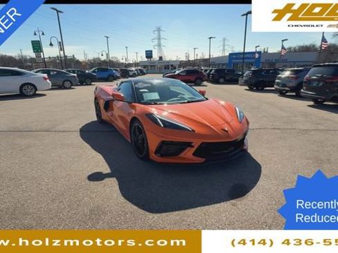 Certified 2023 Chevrolet Corvette Stingray Preferred Conv w/ Battery Protection Package image 2