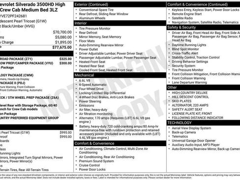 Used 2023 Chevrolet Silverado 3500 High Country w/ Z71 Off-Road Package image 18