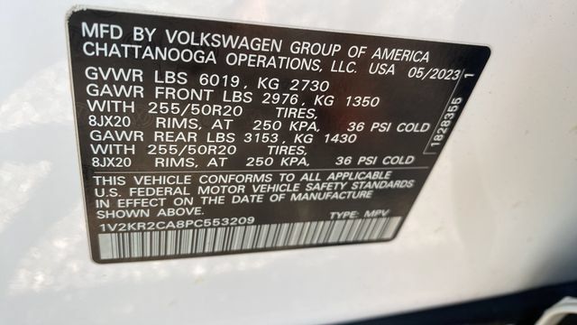 Used 2023 Volkswagen Atlas SE w/ Panoramic Sunroof Package AWD/4WD image 29