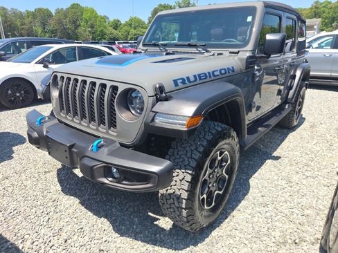 Used 2023 Jeep Wrangler Unlimited Rubicon 4xe w/ Cold Weather Group AWD/4WD image 1