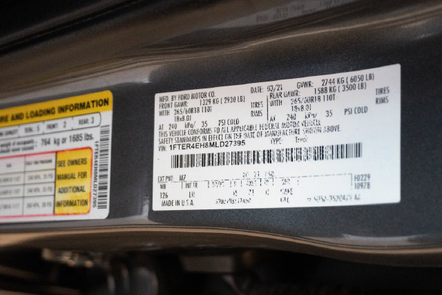 Used 2021 Ford Ranger XLT w/ Equipment Group 301A Mid RWD image 31