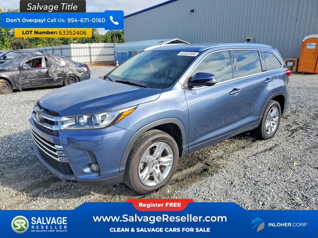 Used 2017 Toyota Highlander Limited FWD image 1