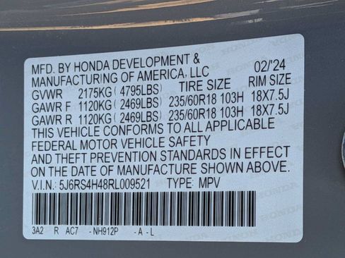 Certified 2024 Honda CR-V EX image 32
