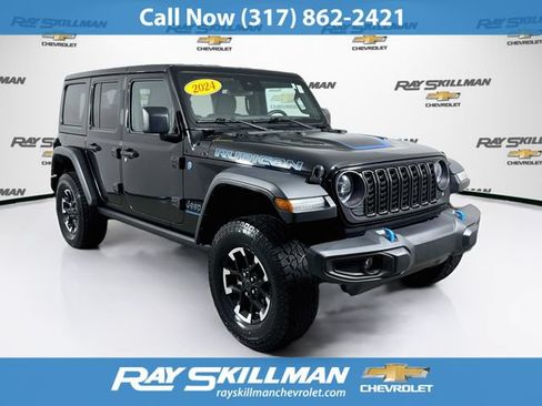 Used 2024 Jeep Wrangler Unlimited Rubicon 4xe AWD/4WD image 1