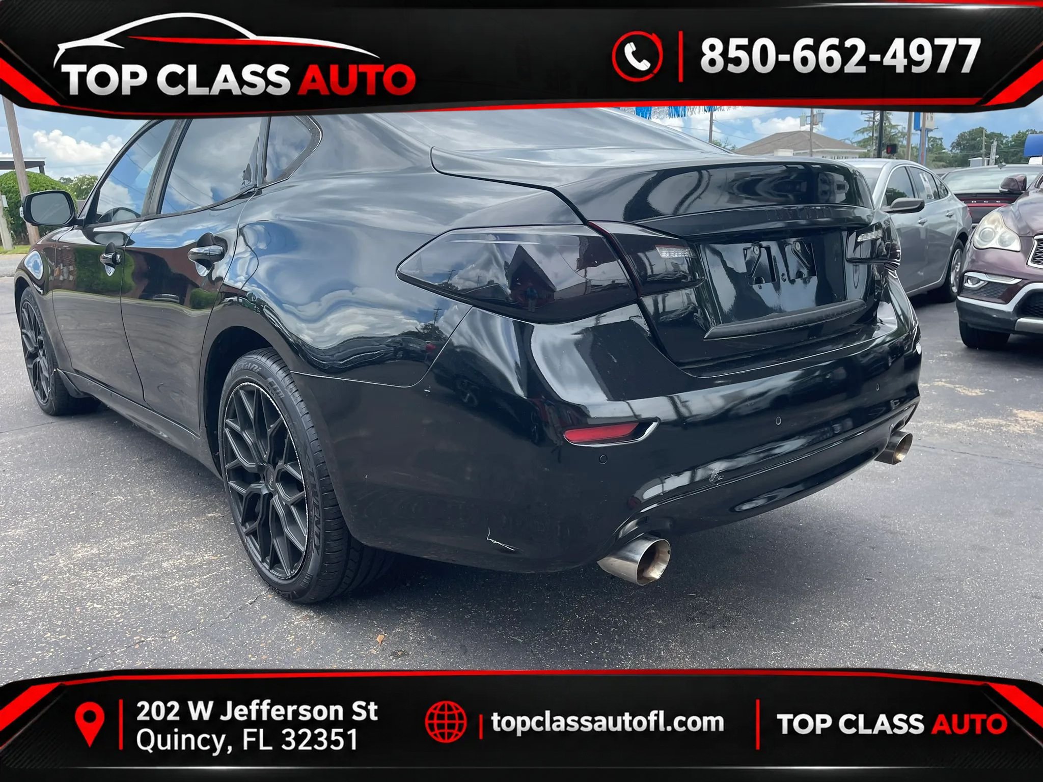 Used 2018 INFINITI Q70 Luxe w/ Sport Package RWD image 6