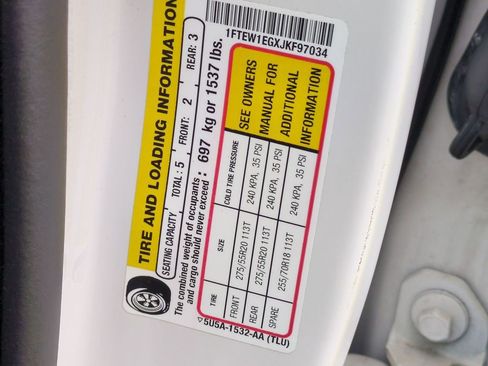 Used 2018 Ford F150 Lariat w/ Equipment Group 502A Luxury image 30