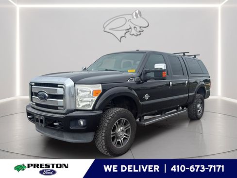 Used 2015 Ford F250 Platinum w/ FX4 Off-Road Package AWD/4WD image 1