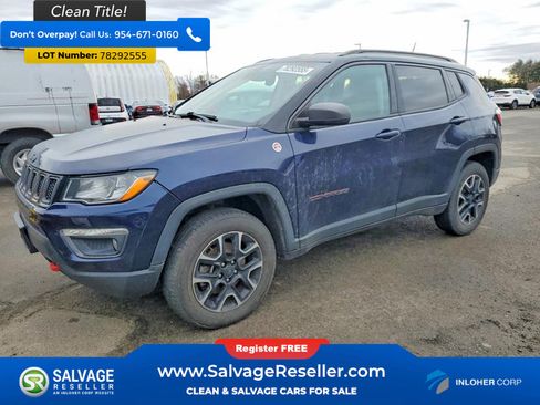 Used 2020 Jeep Compass Trailhawk AWD/4WD image 1