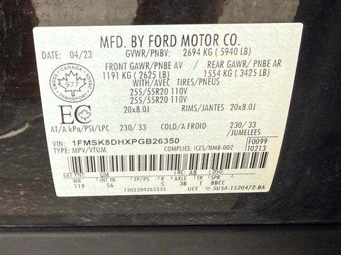 Certified 2023 Ford Explorer XLT image 23