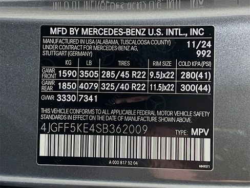 New 2025 Mercedes-Benz GLS 450 4MATIC image 37