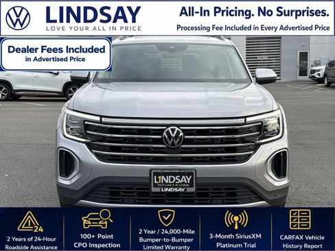 Used 2024 Volkswagen Atlas SE w/ Panoramic Sunroof Package AWD/4WD image 8