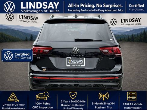 Used 2023 Volkswagen Tiguan SE R-Line AWD/4WD image 6
